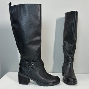 NWOT Zodiac Georgia Block Heel Lug-Riding Boots Size 9